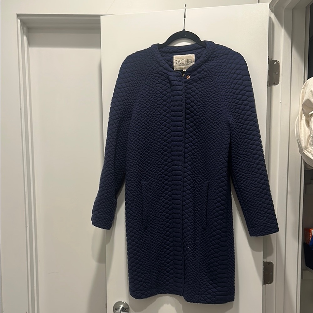 RACHEL Rachel Roy Navy Pea Coat